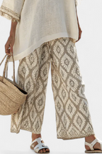 ISABEL— Top sofisticado y pantalones casual