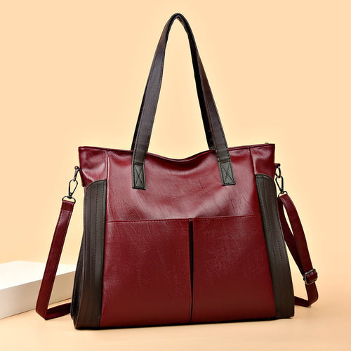 Bolso de cuero flexible impermeable