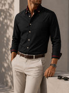 Alejadnro - Camisa con contraste