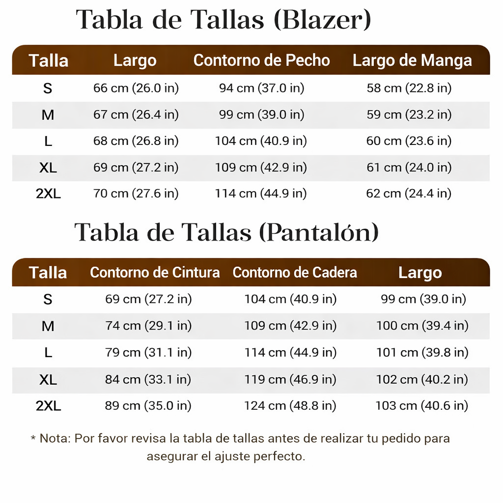 Sonia - Traje de pantalón informal para mujer