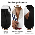 Juan - Conjunto para hombre: jersey y pantalón con estampado
