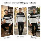 Juan - Conjunto para hombre: jersey y pantalón con estampado