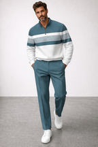 Juan - Conjunto para hombre: jersey y pantalón con estampado