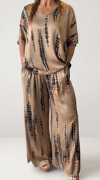 MARIA – Conjunto estampado de dos piezas