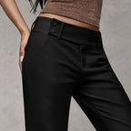 Pantalones Marina™ de confección de primera calidad con un elegante corte recto