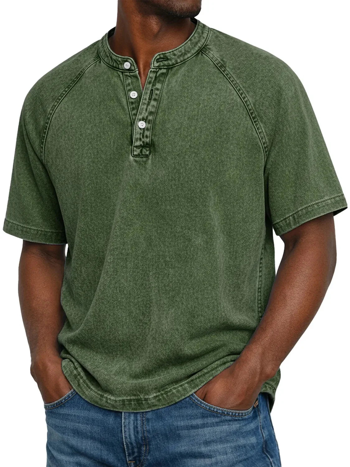 Pedro | Camisa vintage de hombre con botones