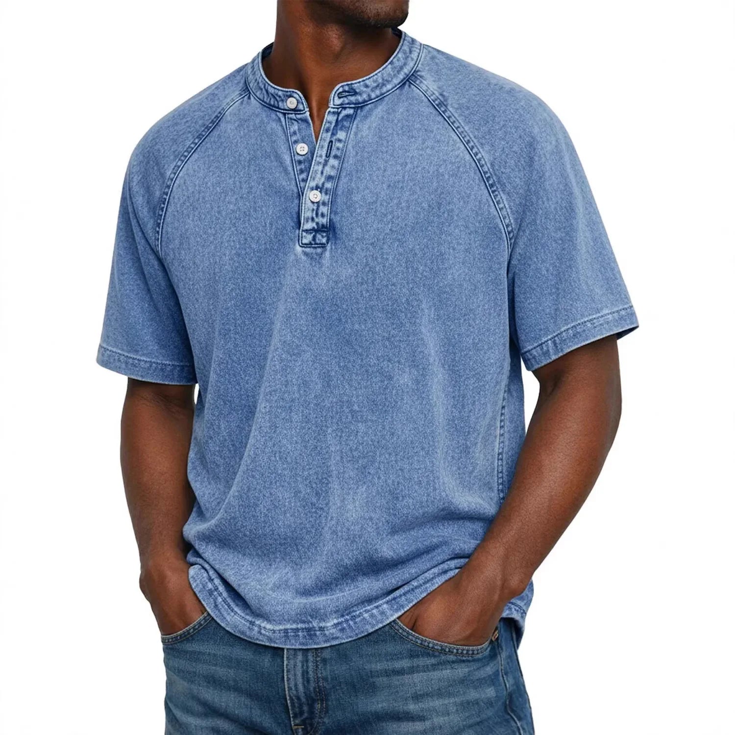 Pedro | Camisa vintage de hombre con botones