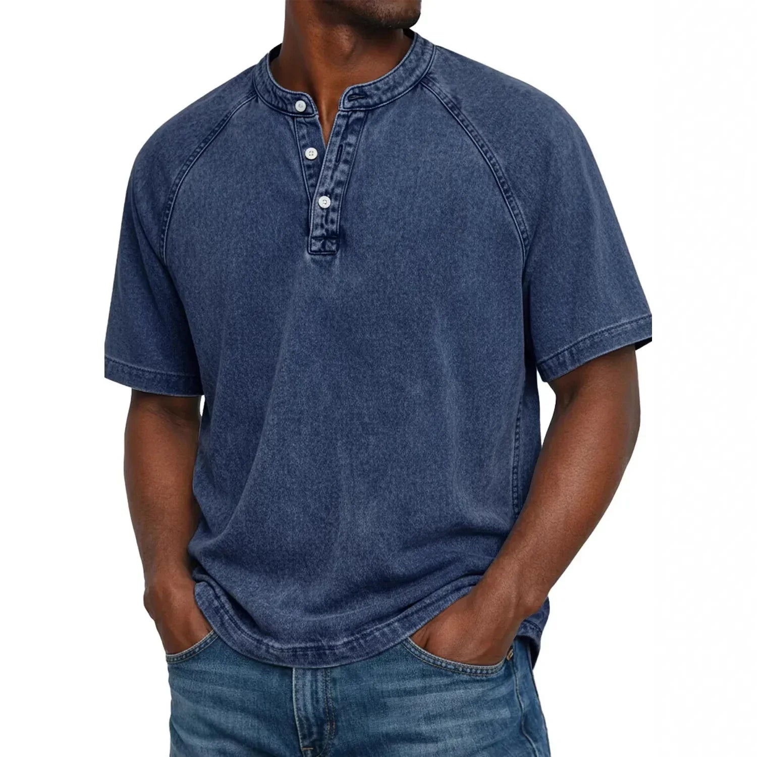 Pedro | Camisa vintage de hombre con botones