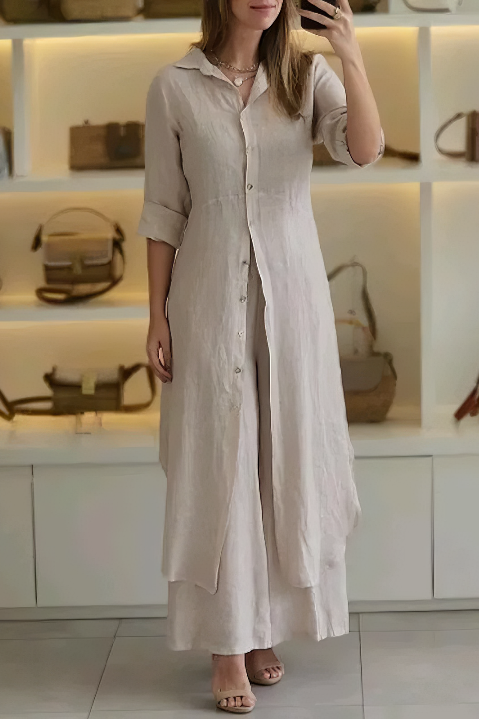 VALERIA | Conjunto elegante de dos piezas
