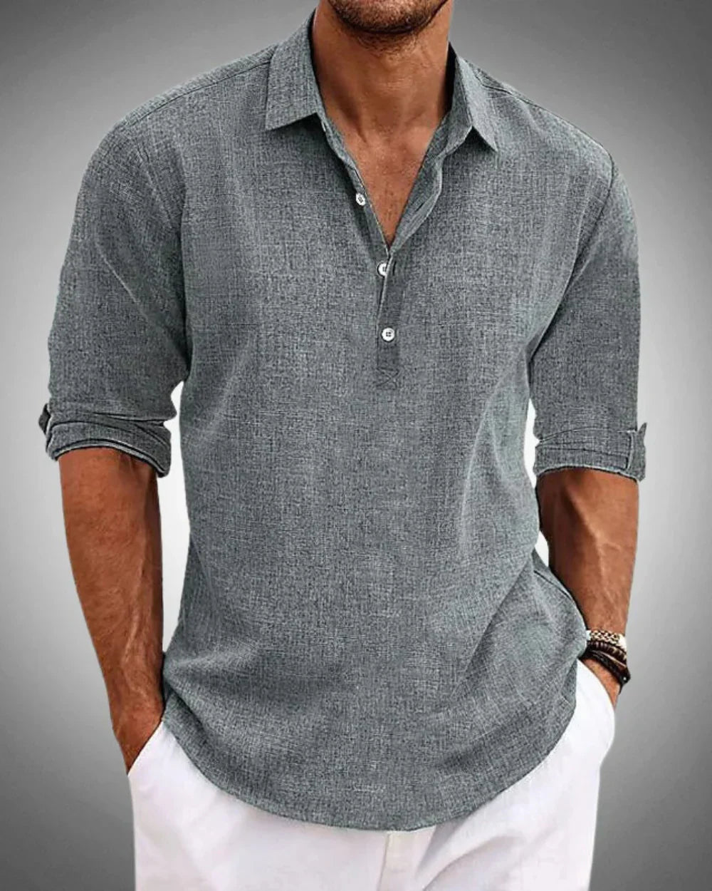 Sergio - Camisa de algodón