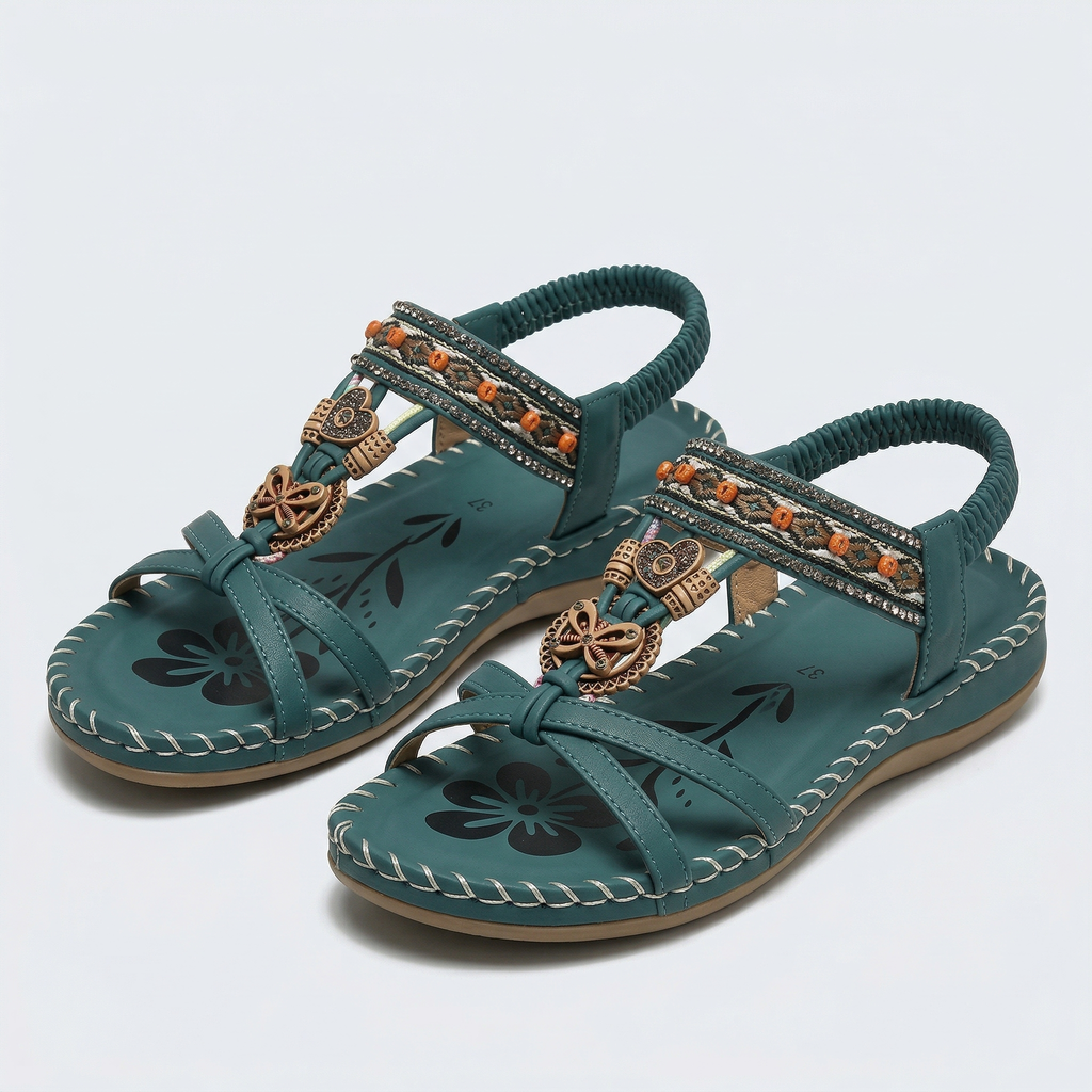 Nadia – Sandalias ortopédicas estilo Ibiza: comodidad y elegancia