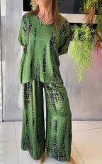 MARIA – Conjunto estampado de dos piezas