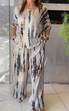 MARIA – Conjunto estampado de dos piezas