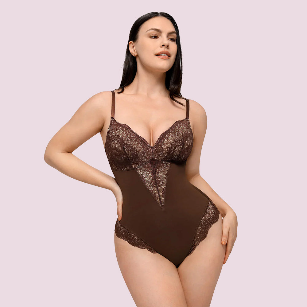 Body moldeador de encaje