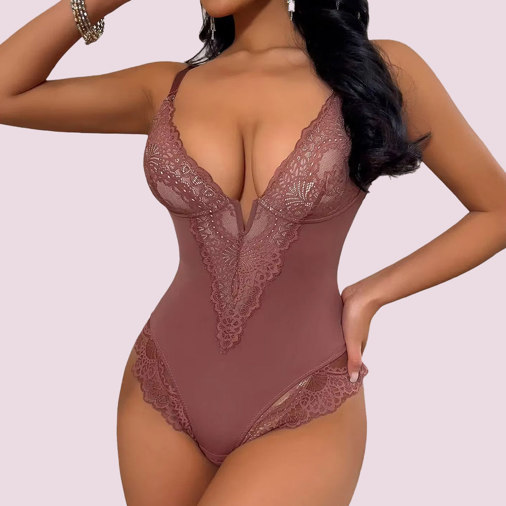 Body moldeador de encaje