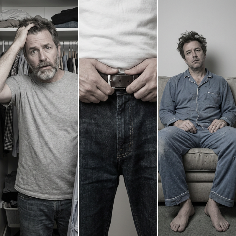 Jersey y pantalones con estampado gráfico