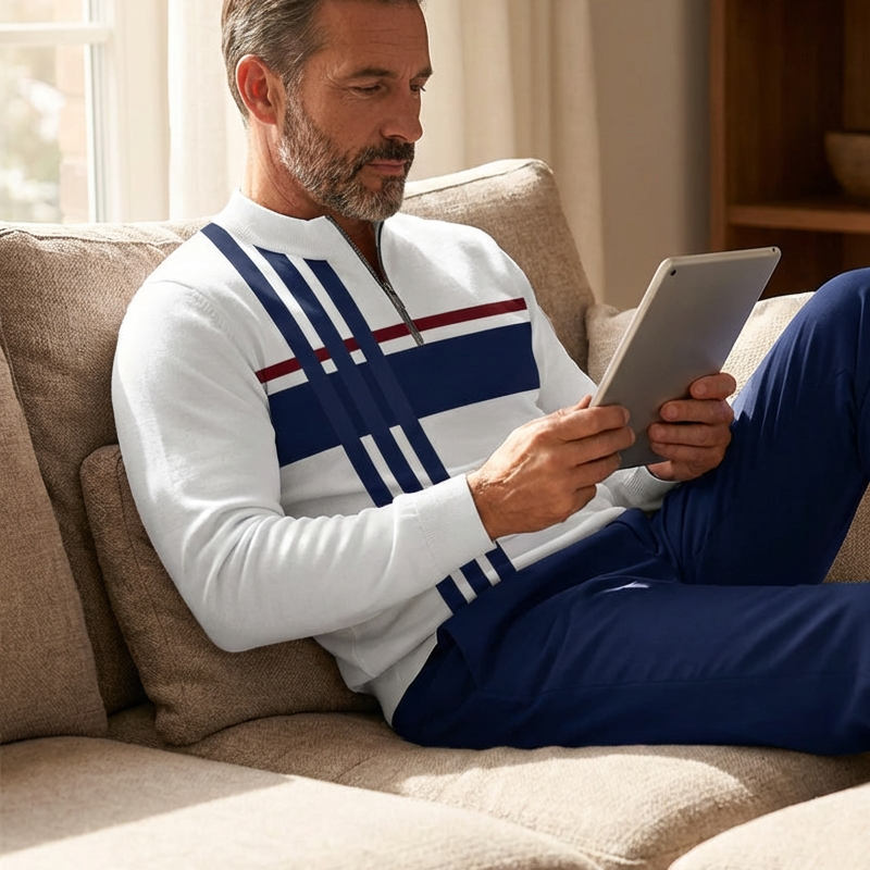 Jersey y pantalones con estampado gráfico